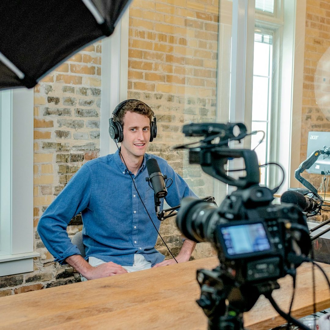 Vodcasting Setup - strategische Content Production